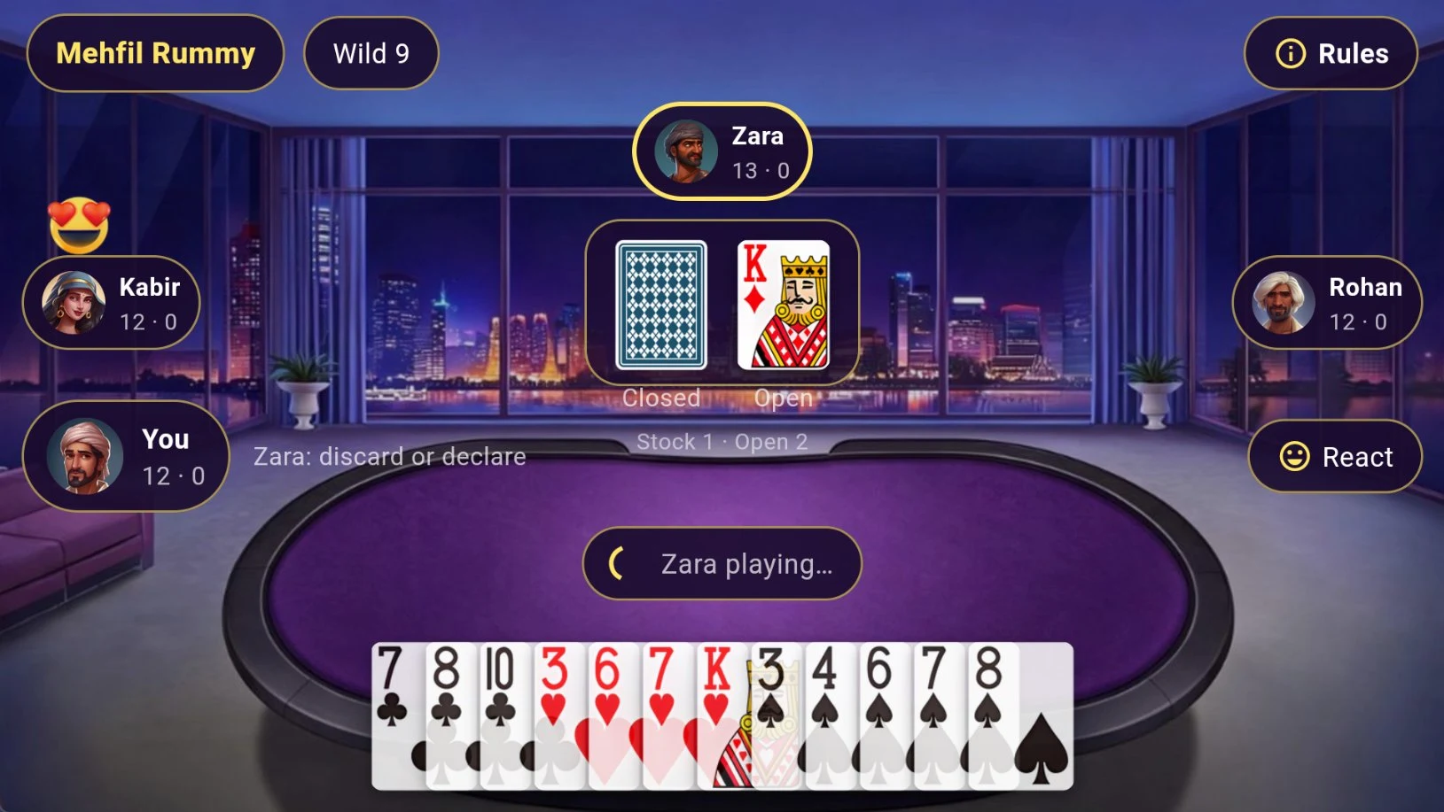 Mehfil Rummy screenshot